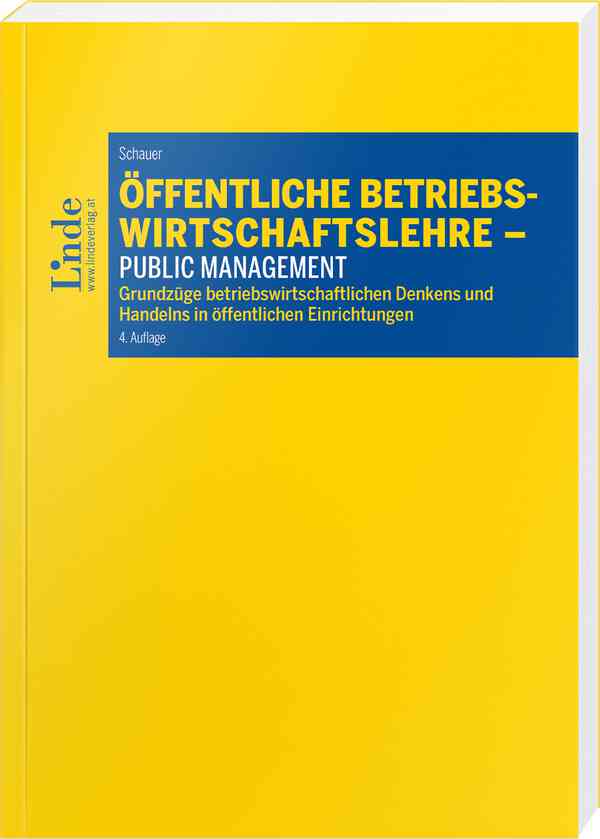 Öffentliche Betriebswirtschaftslehre - Public Management