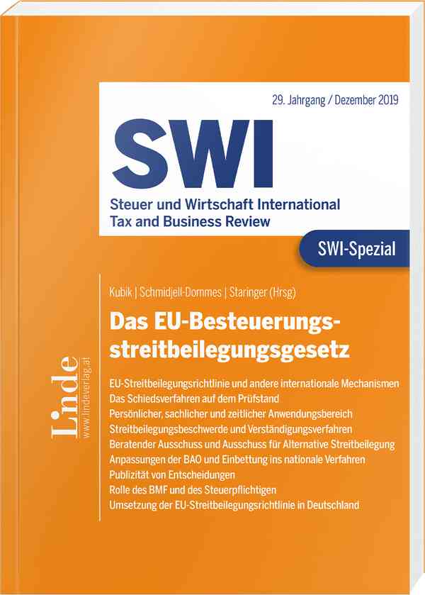 SWI-Spezial EU-Besteuerungsstreitbeilegungsgesetz