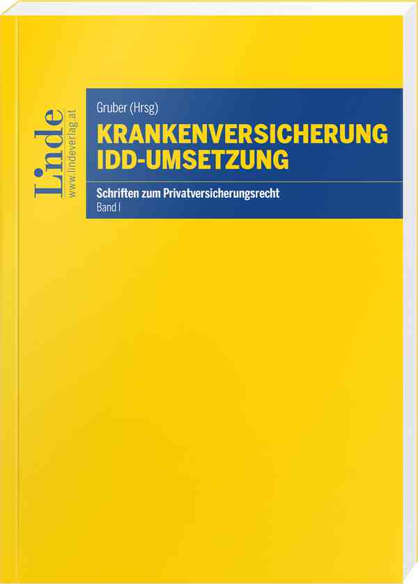 Krankenversicherung - IDD-Umsetzung 