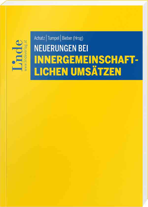 Neuerungen bei innergemeinschaftlichen Umsätzen