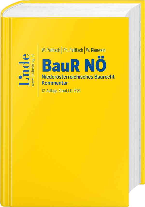 BauR NÖ | Niederösterreichisches Baurecht