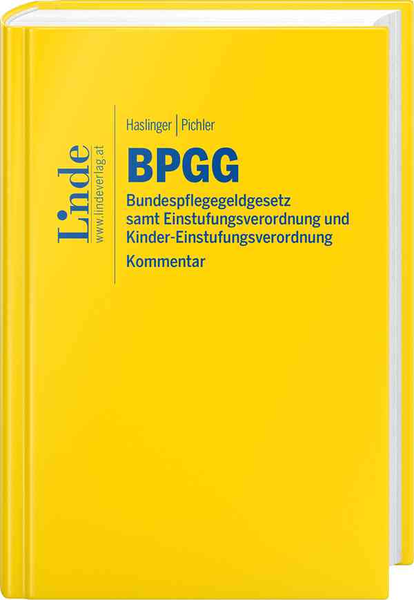 BPGG | Bundespflegegeldgesetz