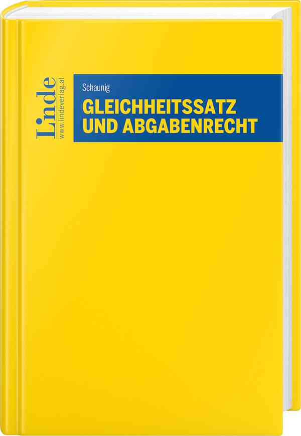 Gleichheitssatz und Abgabenrecht