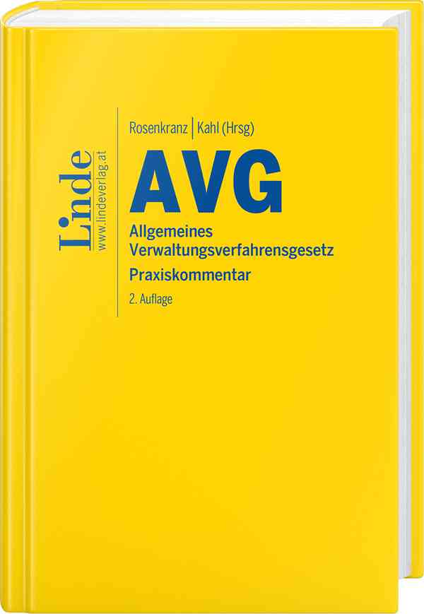 AVG | Allgemeines Verwaltungsverfahrensgesetz