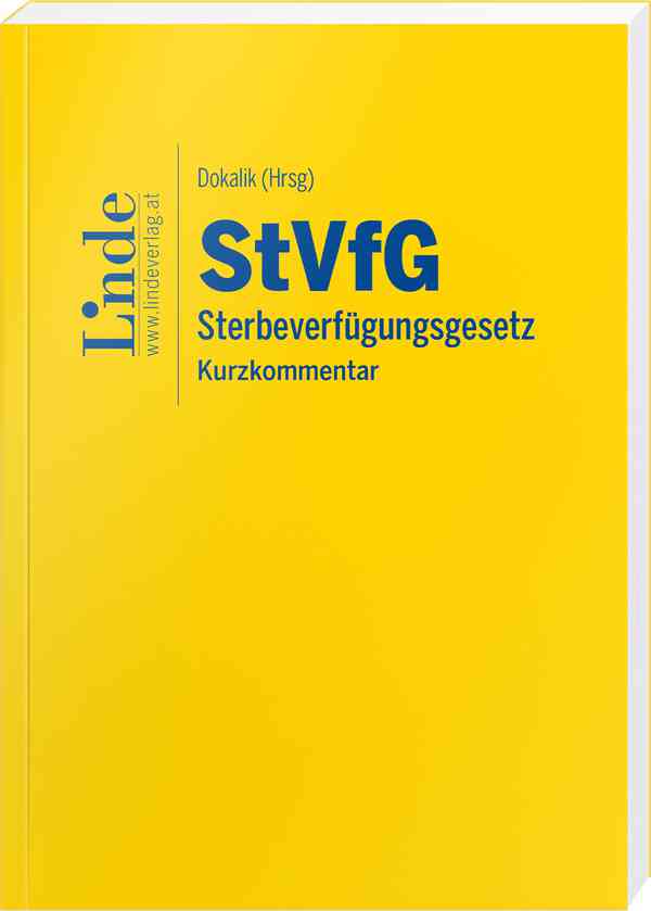 StVfG | Sterbeverfügungsgesetz