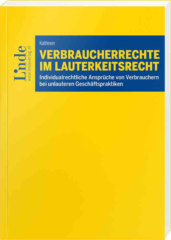 Verbraucherrechte im Lauterkeitsrecht