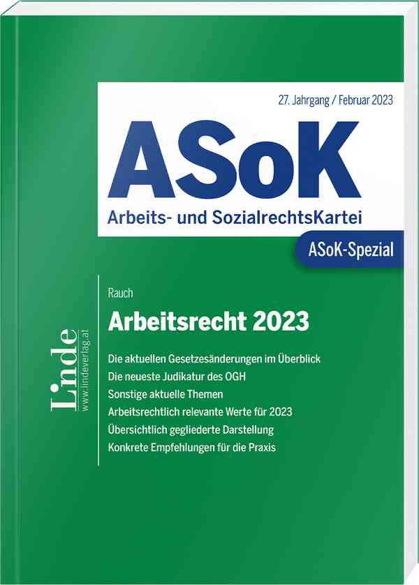 ASoK-Spezial Arbeitsrecht 2023