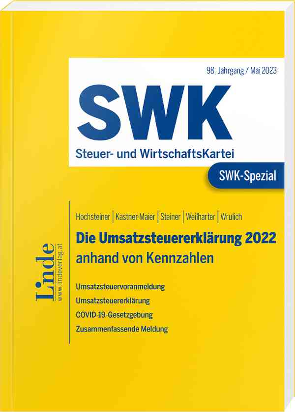 SWK-Spezial Die Umsatzsteuererklärung 2022