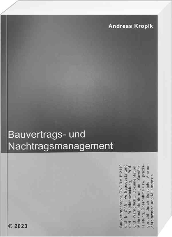 Bauvertrags- und Nachtragsmanagement