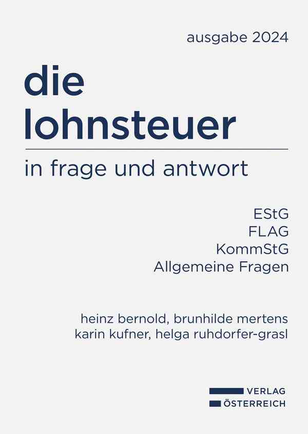 lohnsteuer in frage und antwort 2024