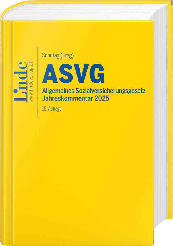 ASVG | Allgemeines Sozialversicherungsgesetz 2025