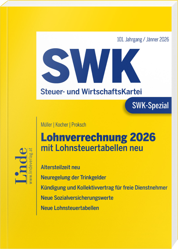 SWK-Spezial Lohnverrechnung 2026