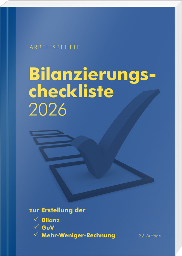 Bilanzierungscheckliste 2026
