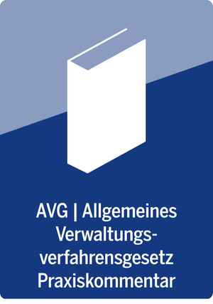 AVG | Allgemeines Verwaltungsverfahrensgesetz