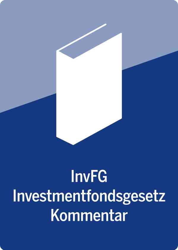InvFG | Investmentfondsgesetz