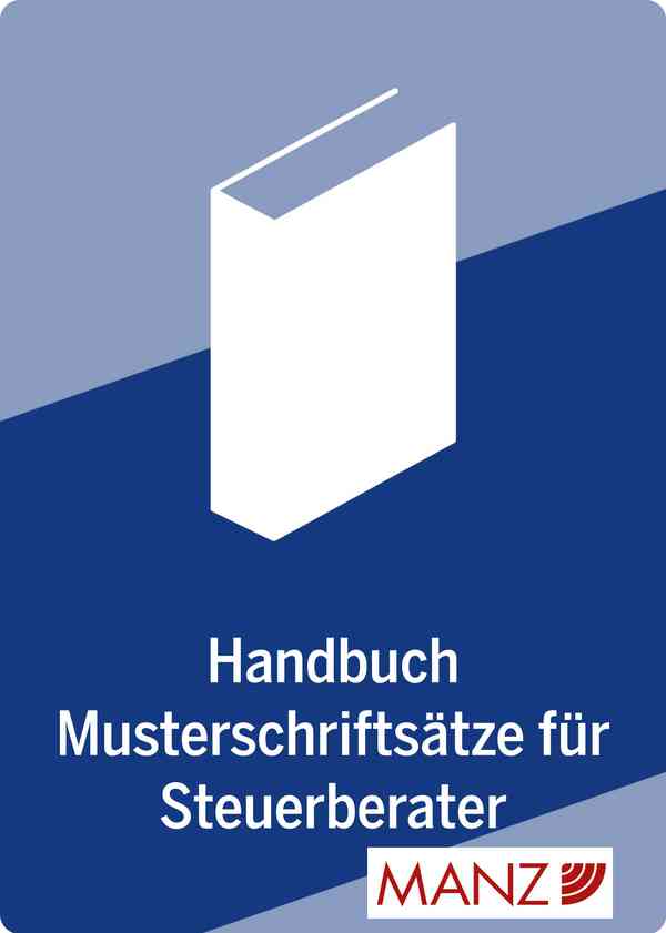 Musterschriftsätze für Steuerberater
