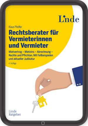 Rechtsberater für Vermieterinnen und Vermieter