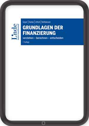 Grundlagen der Finanzierung