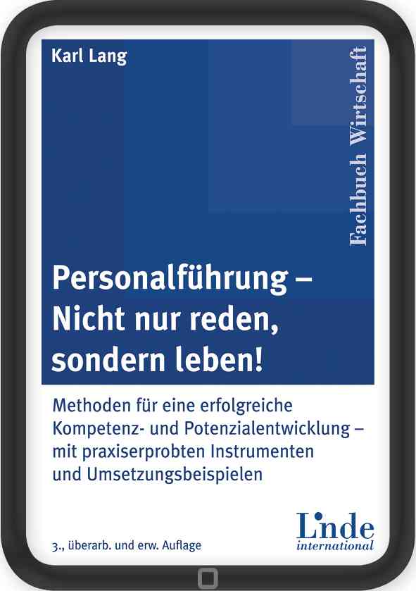 Personalführung - nicht nur reden, sondern leben!
