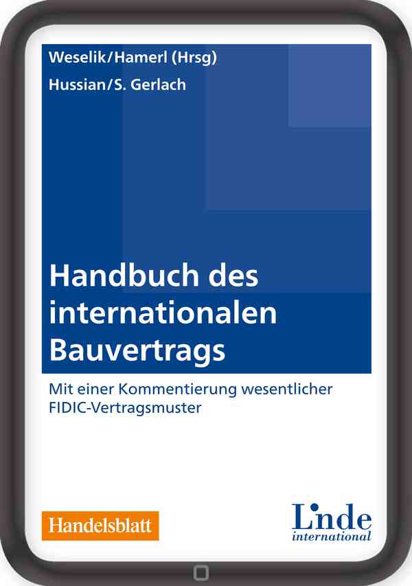 Handbuch des internationalen Bauvertrags