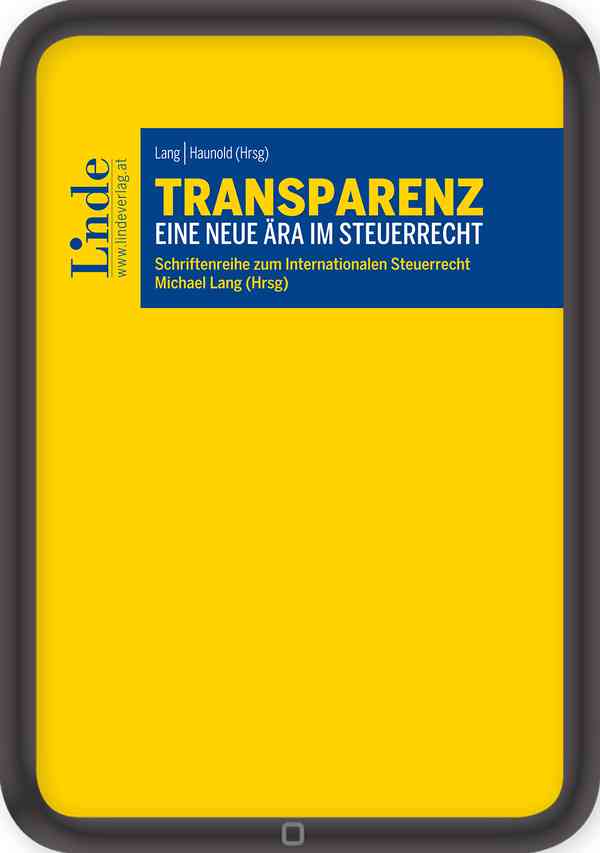 Transparenz - Eine neue Ära im Steuerrecht