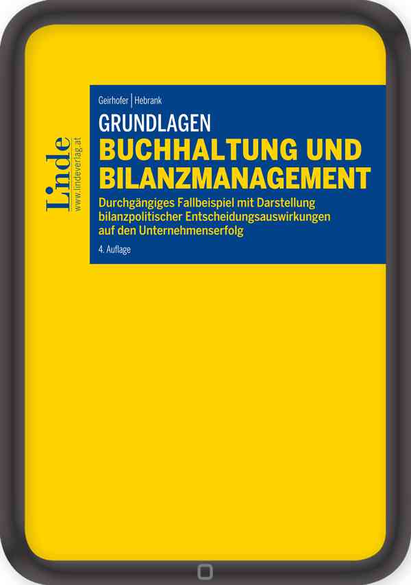 Grundlagen Buchhaltung und Bilanzmanagement
