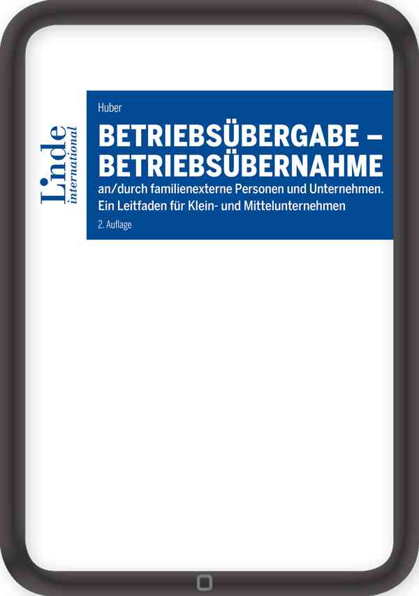 Betriebsübergabe - Betriebsübernahme