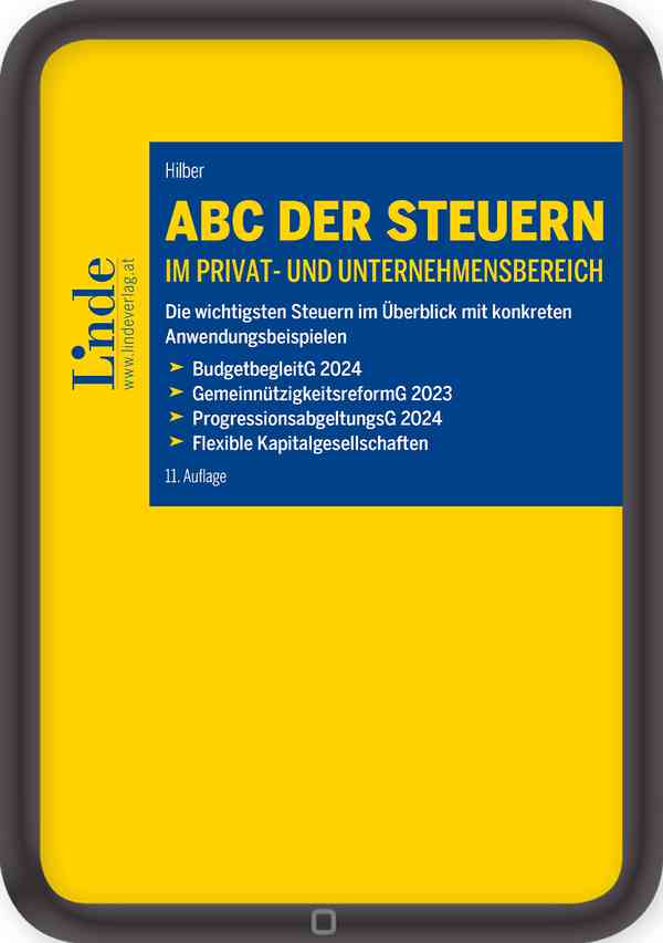 ABC der Steuern im Privat- und Unternehmensbereich