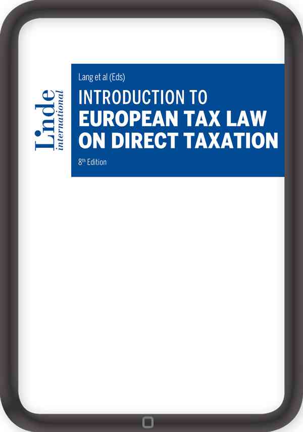 Introduction to European Tax Law on Direct Taxation