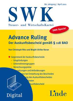 SWK-Spezial Advance Ruling