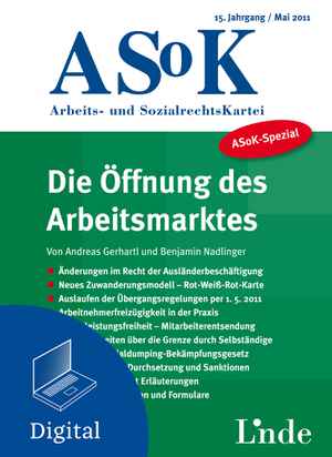 ASoK-Spezial Die Öffnung des Arbeitsmarktes