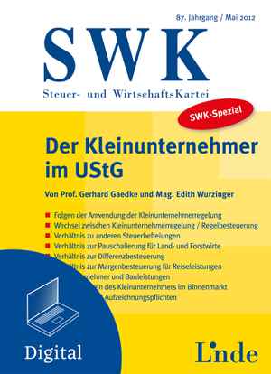 SWK-Spezial Der Kleinunternehmer im UStG