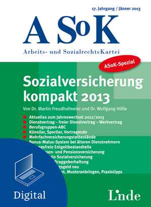 ASoK-Spezial Sozialversicherung kompakt 2013