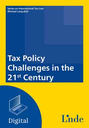 Tax Policy Challenges in the 21st Century