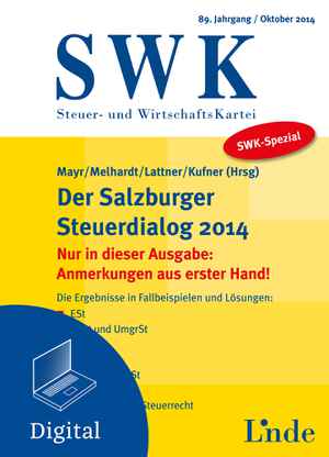 SWK-Spezial Der Salzburger Steuerdialog 2014