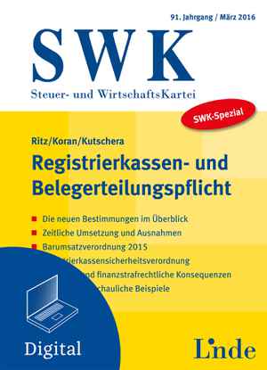 SWK-Spezial Registrierkassen- und Belegerteilungspflicht