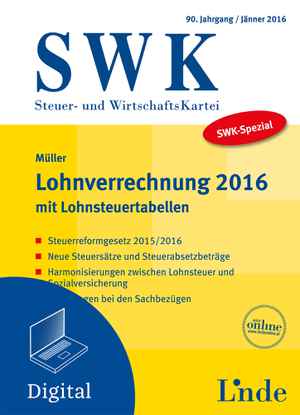SWK-Spezial Lohnverrechnung 2016