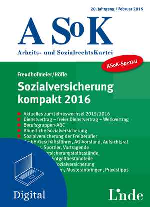 ASoK-Spezial Sozialversicherung kompakt 2016