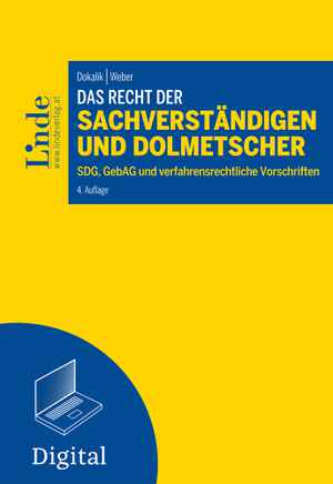 Das Recht der Sachverständigen und Dolmetscher