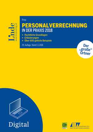 Personalverrechnung in der Praxis 2018