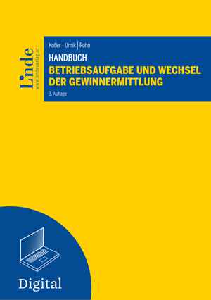 Handbuch Betriebsaufgabe und Wechsel der Gewinnermittlung
