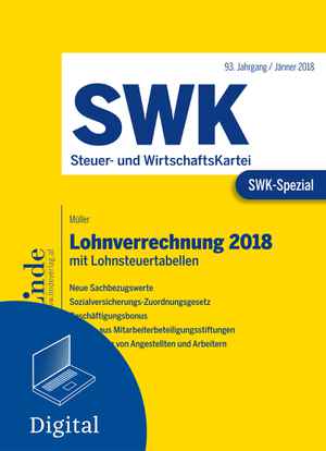 SWK-Spezial Lohnverrechnung 2018