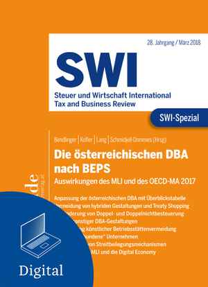 SWI-Spezial Die österreichischen DBA nach BEPS