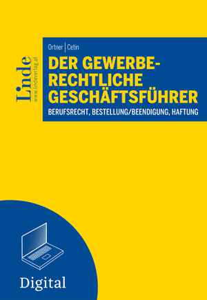 Der gewerberechtliche Geschäftsführer