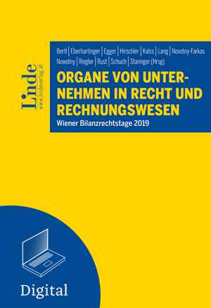 Organe von Unternehmen in Recht und Rechnungswesen