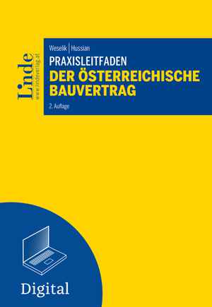 Praxisleitfaden Der österreichische Bauvertrag
