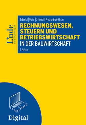 Rechnungswesen, Steuern und Betriebswirtschaft in der Bauwirtschaft
