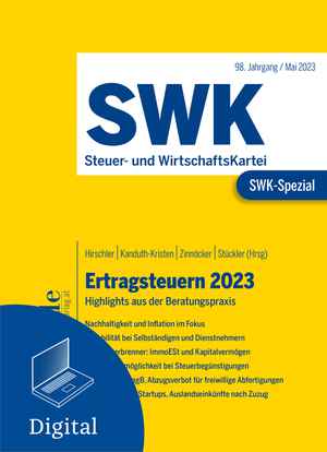 SWK-Spezial Ertragsteuern 2023