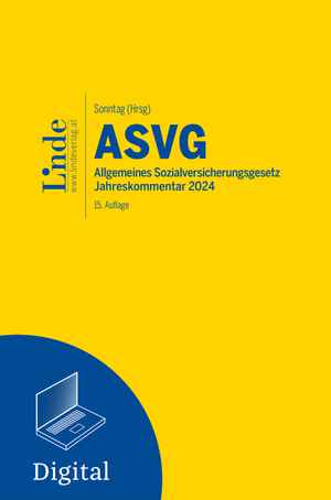 ASVG | Allgemeines Sozialversicherungsgesetz 2024