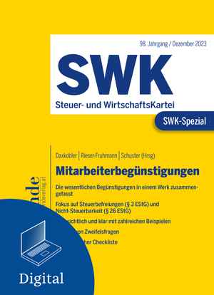 SWK-Spezial Mitarbeiterbegünstigungen